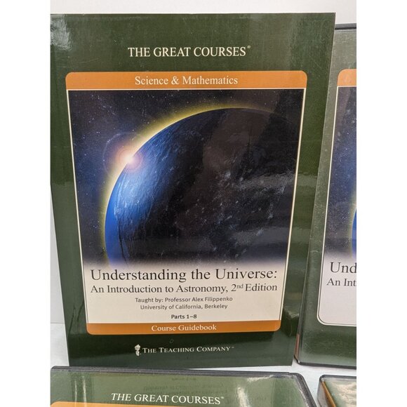 Great Courses Understanding the Universe Guidebook and Parts 1-8 DVDs - Picture 2 of 10